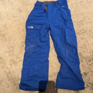 Boys North Face Snow Pants sz M
